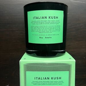 Boy smells Italian Kush